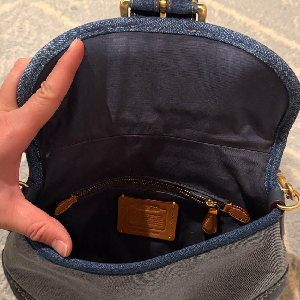 Coach signature denim soho bag - Picture 5 of 12